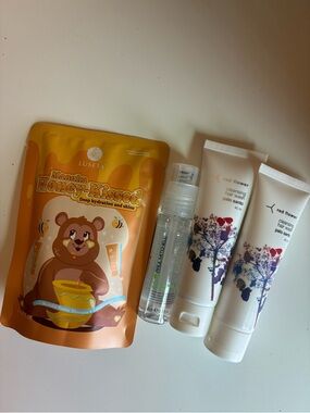 Travel hair care essentials bundle (set of 5 items) - new